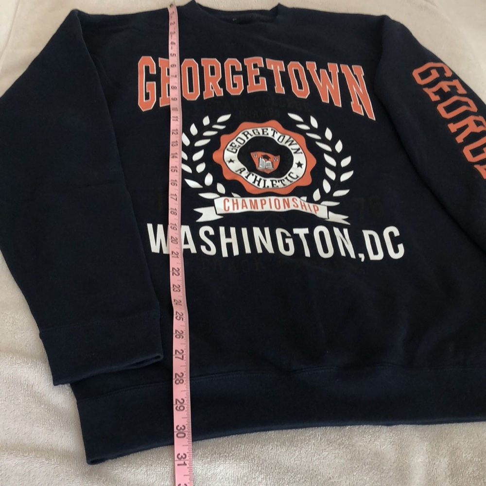 3 colors Sweatshirt University Georgetown State track/field green, red, navy!